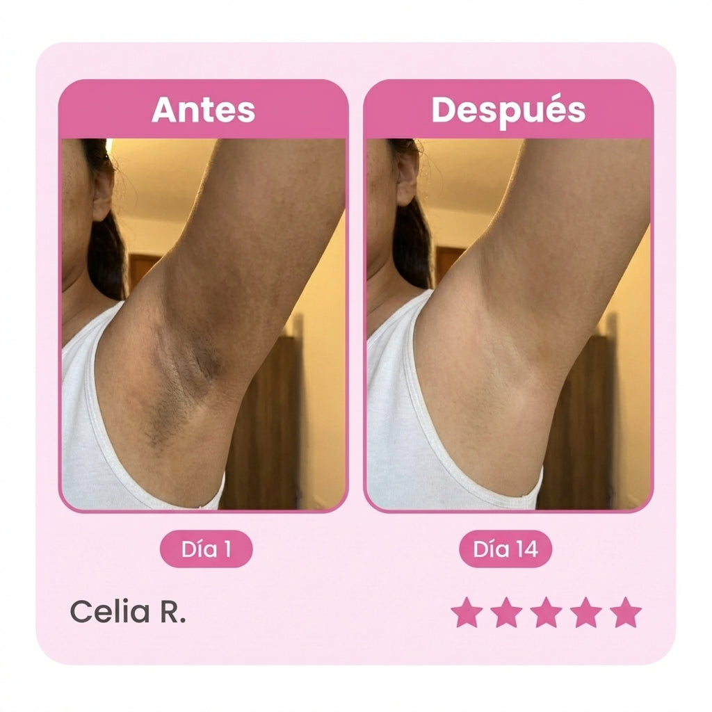 Antes y después — Axilas